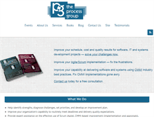 Tablet Screenshot of processgroup.com